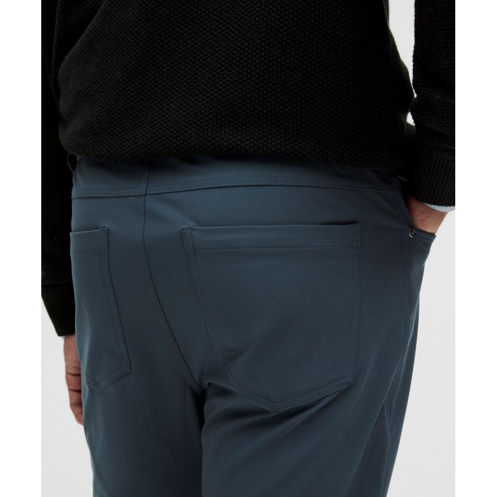 Lululemon Abc Slim Fit 5 Pocket Pant 34l  Warpstreme Iron Blue