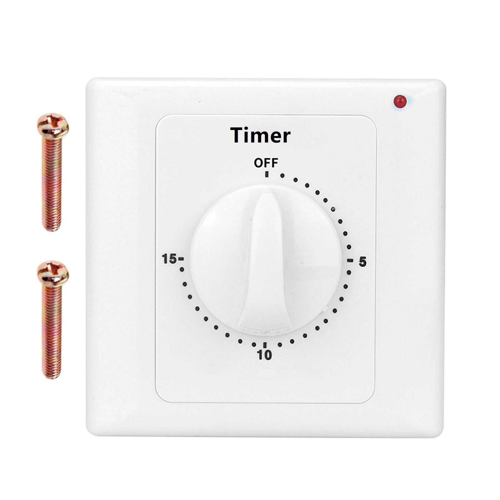

New Practical Countdown Timer Timer Switch Timer Switch 2000W 50Hz 86 Panels Plastic Precise Time Control Plastic