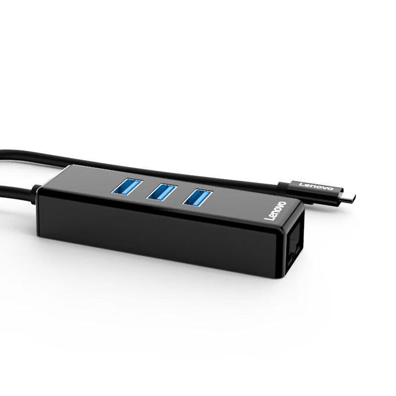 Lenovo C625 Type-C to 3x USB and Ethernet Hub