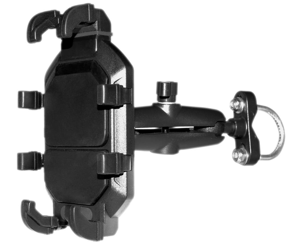 Aluminum Alloy Universal Mount Waterproof Anti-Shock Vibration Dampers Motorcycle Phone Holder for Bike Scooter ATV