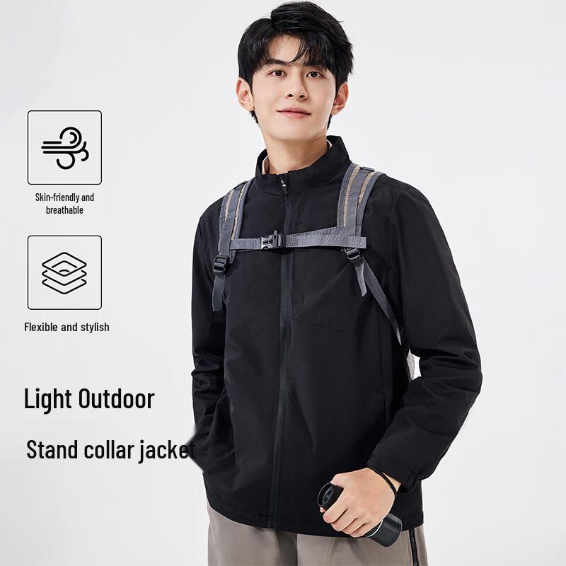 Baleno Men's 2026 Spring/Autumn Stand-Up Collar Jacket