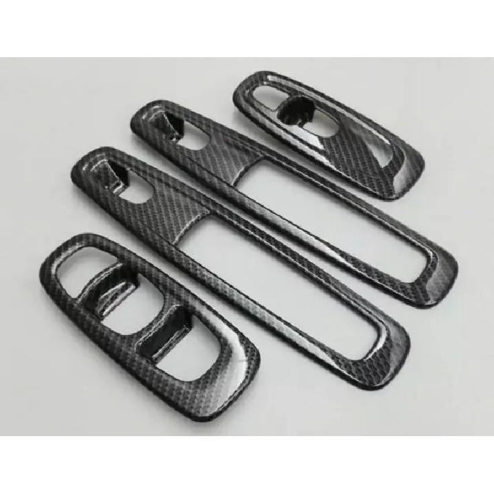 Car Body Door Window Glass Inner Panel Armrest Lift Switch Button Trim Frame Molding For Renault Kadjar 2016 2017 2018