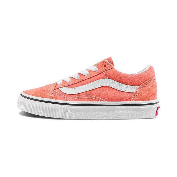(PS) Vans Old Skool Orange White Kids VN0A7Q5FCK8 EU 34