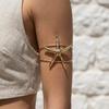 Conch Shell Open Arm Bangle Bohemian Armband Fashion Starfish Bracelet  Party