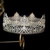 Hair Ornaments King Crown Shiny Rhinestone Crown Vintage Baroque Crown  Man