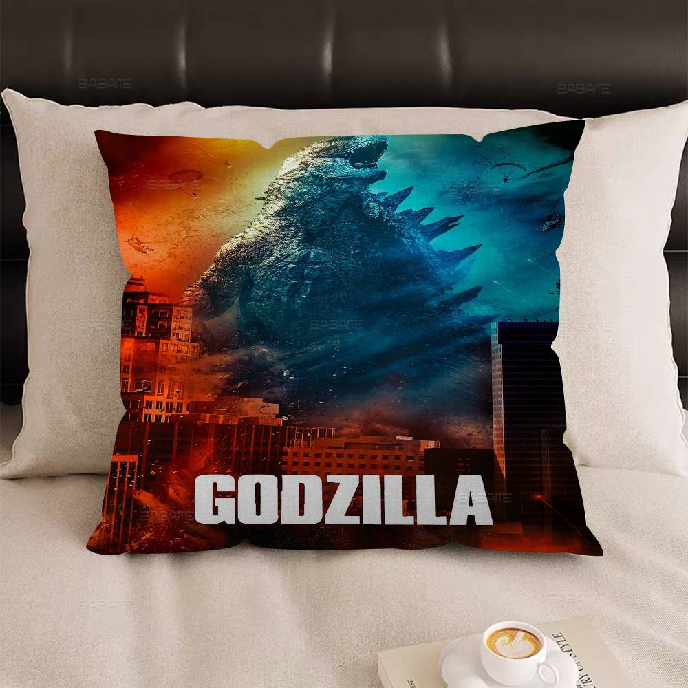 G-Godzillas Anime Pillow Gifts Home Office Furnishings Bedroom Sofa Car Cushion Cover Case 45x45cm