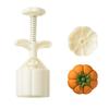 Dessert Molds Pastries Molding Cake Pressing Molds Pumpkin Shape ABS Texture Dessert Tool Present for Professional