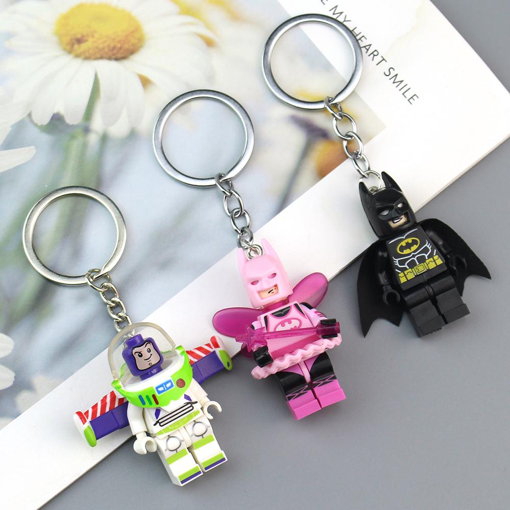 Avengers Spider-Man Iron Man Wolverine Anime Character Key Chain Action Figure Backpack Car Pendant Holiday Gift