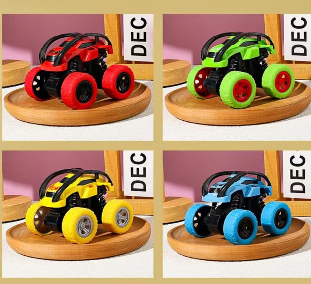 Children's Inertia-Powered Off-Road Toy Car - Durable, Simulation Model