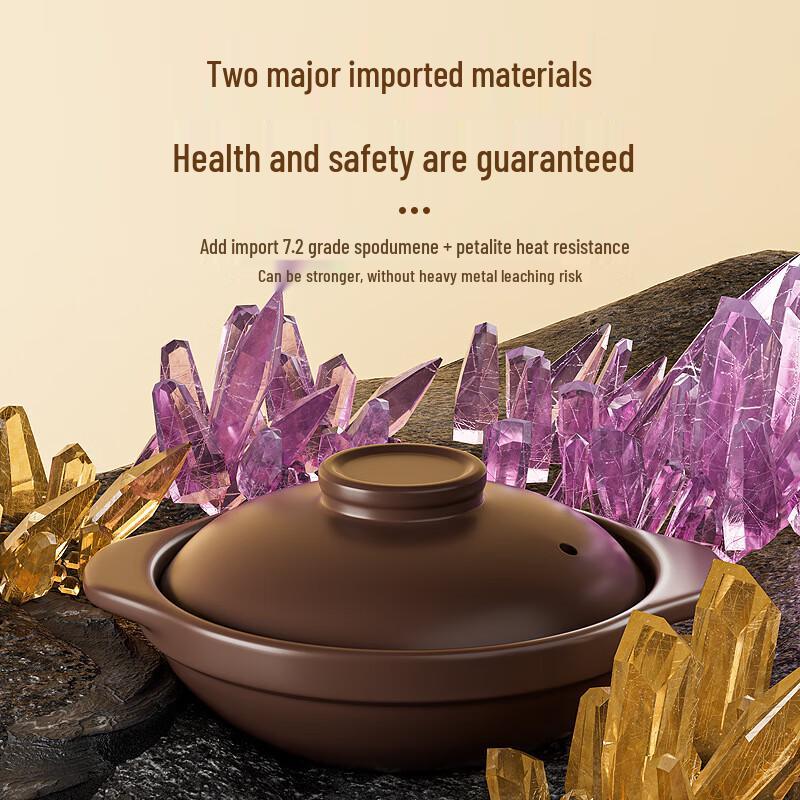 Hesdick Hochtemperatur-Ton-Kasserolentopf