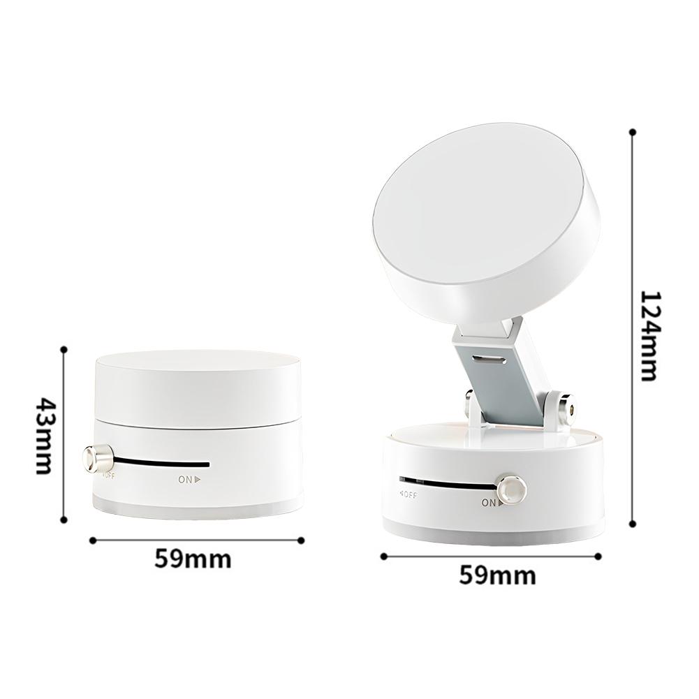 Double Sided Suction Cup Magnetic Phone Holder Multi-functional Foldable Storage Holder Vacuum Strong Suction Phone Car Mount