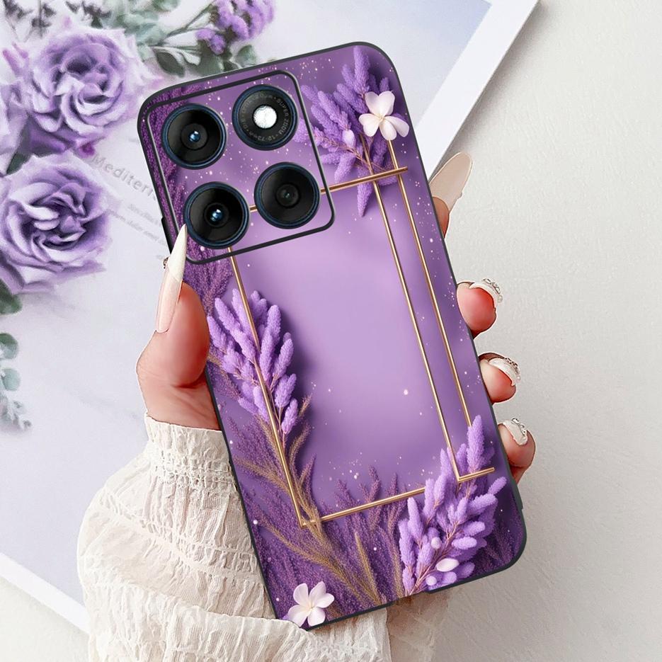 Etui do Motorola Edge 60 Pro Luksusowe Pokrowiec Malowany Motylem Miękki Pokrowiec TPU na Telefon Dla Motorola Edge 60 Fusion Egde60 Pro 60S Torby