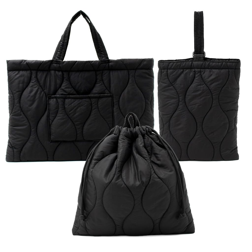 

VITAFELICE Women s 3-Piece KindergartenSchool Entrance Set (sib-80023z) (Black)