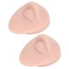 2PCS Soft Silicone Eye Model Simulation Flexible Compact Eye Display for Practicing Piercing Teaching Instructions