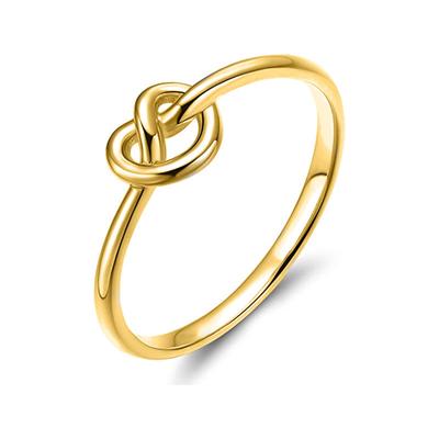 Nuevos Anillos Clásicos de Lujo de Acero Inoxidable para Mujeres Hombres