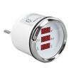 52mm Voltage Oil Pressure Water Temp Gauge Red Backlight Waterproof Digital Water Temp Oil Pressure Voltmeter for Boat