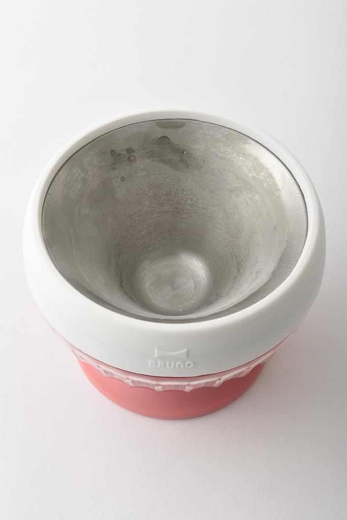 BRUNO Ice Cream Ice Cream Frozen Ice Cream Sherbet Maker, Cocotte, Maker, (Pink)