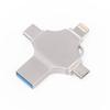 OLOEY Metal Cross 4-in-1 USB Flash Drive