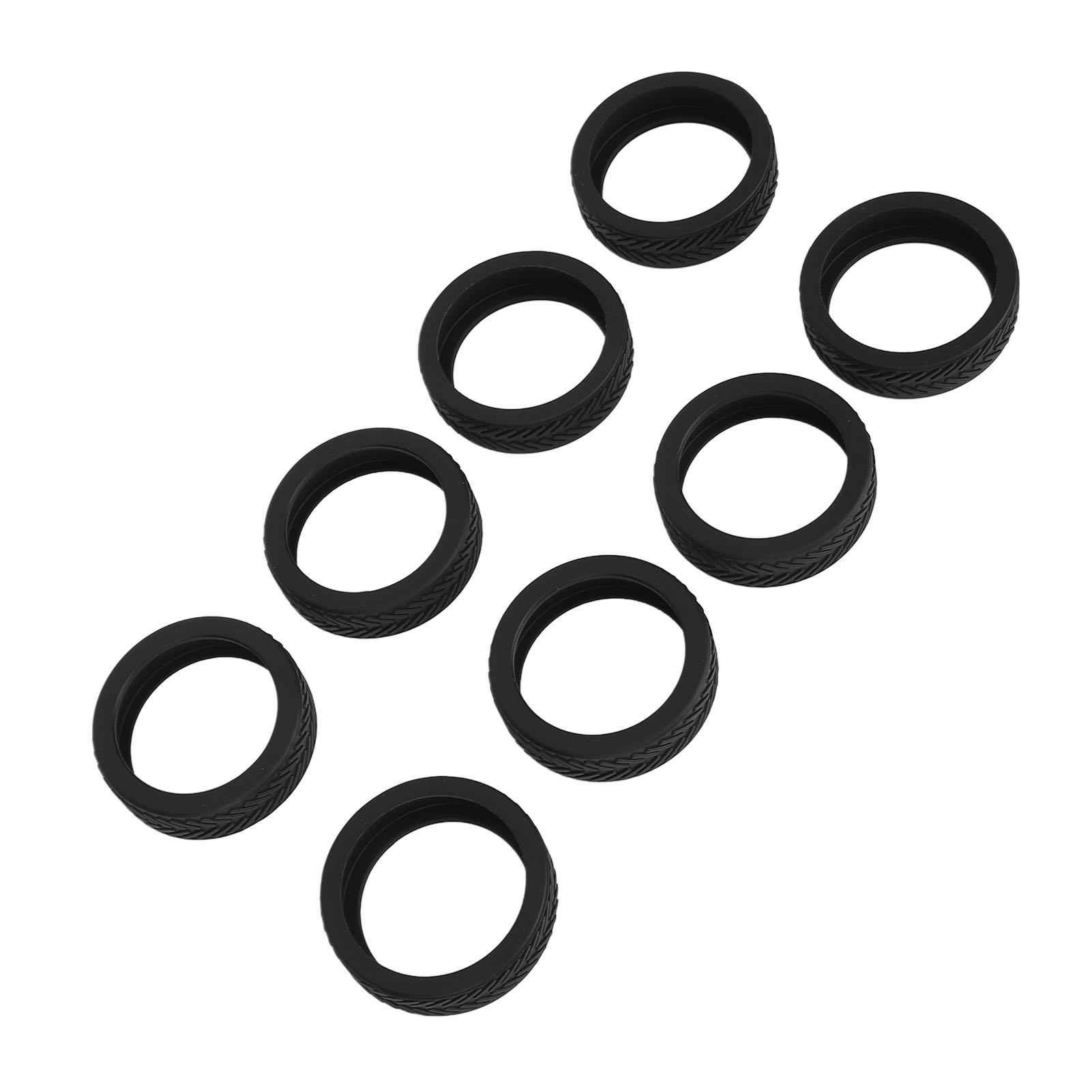 

8 шт. чехлы на колеса багажа, защитные силиконовые чехлы для колесиков чемодана, бесшумные