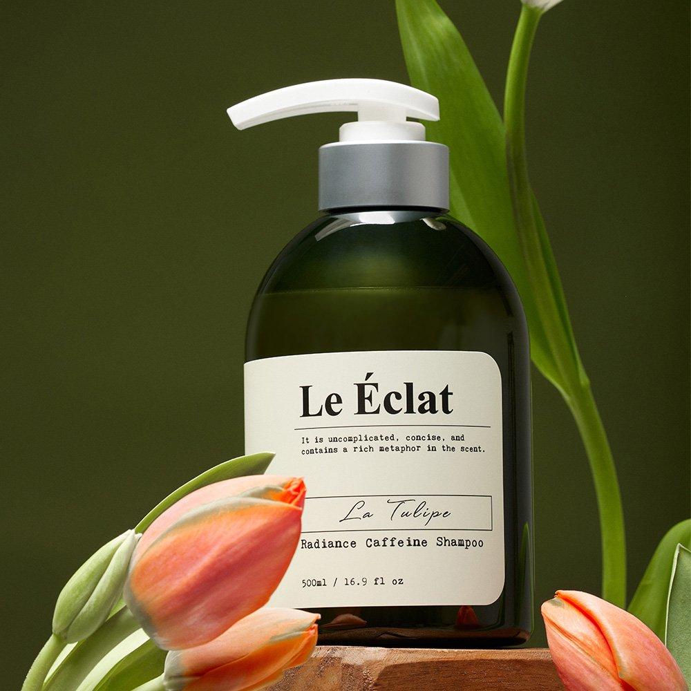 Le Eclat Radiance Caffeine Shampoo 500ml 3-piece Set
