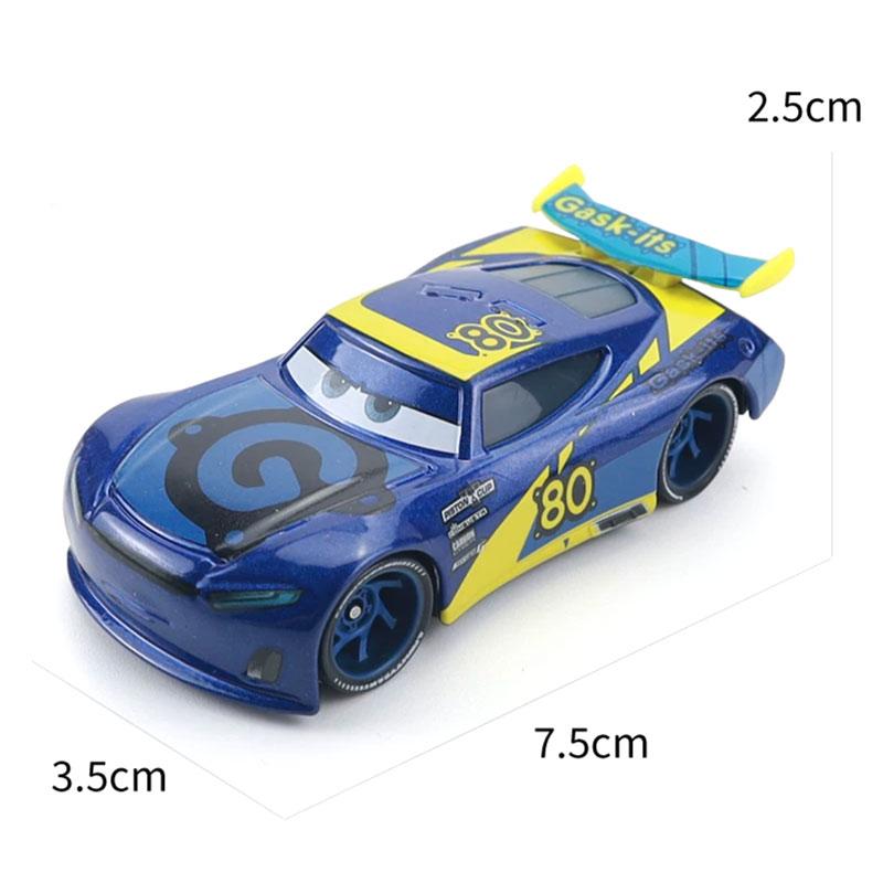 Nuove Auto Pixar 3 Styling Auto da Corsa Jackson Storm Tim Daniel Lega Metallica Modello Diecast Macchinina Giocattolo Regalo di Compleanno per Bambini