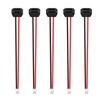 5pcs Type-C Female Chassis Waterproof 2P Wire Type USB C Pigtail Cable Extension Power Cable USB-C Plug To 2 Pin Bare Wire Open