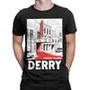 Trouble at Capitol Theatre Horror TV T-Shirts Men Its Derrys Welcome Funny Cotton Tees O Neck Short Sleeve T Shirts  Clothes