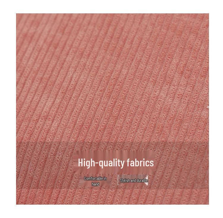 Cross-Border Large Capacity Corduroy Backpack: Versatile, Portable Student Bag for College Style & High School. Lightweight Double-Shoulder Design.