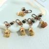 Bag Charm Capybara Phone Pendant Resin Capybara Car Key Ring Kapibala Key Chain  Birthday Kids Gift