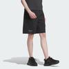 Adidas Sportswear Lounge Half Shorts With Solid Logo Men Bottoms Black IP4956