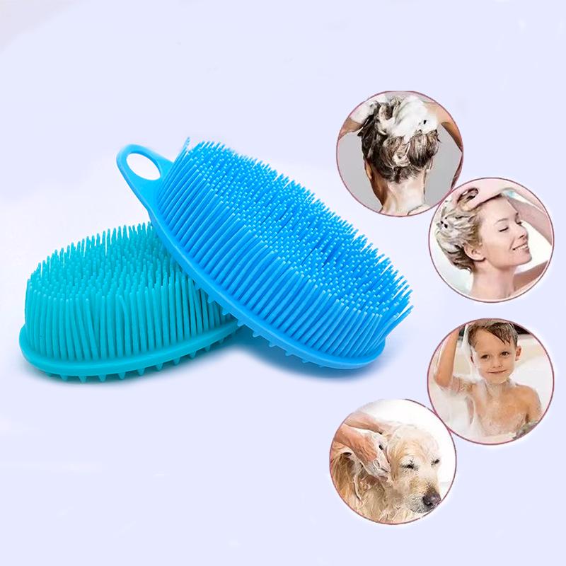 Silicone Sensory Bath & Shampoo Brush for Children
