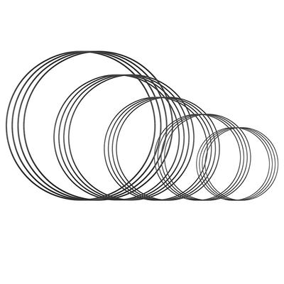 Dream Catchers For Wreath Making, 20 Pcs Craft Metal Rings Set In 5 Sizes For DIY Decorations