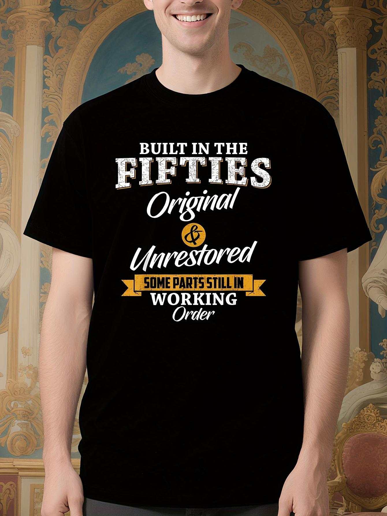 Built in the 50s Graphic Tshirt - Limited Edition Retro V... XXL