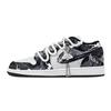 Air Jordan 1 Gentle Breeze Caresses The Surface. Low Top Vintage Basketball Shoes Unisex Navy Blue DC0774-101(Team773-)