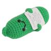 Gurke Häkelpuppe Emotionale Unterstützung Inspirierend Niedlich Gurke Handgemacht Wollgarn Stricken