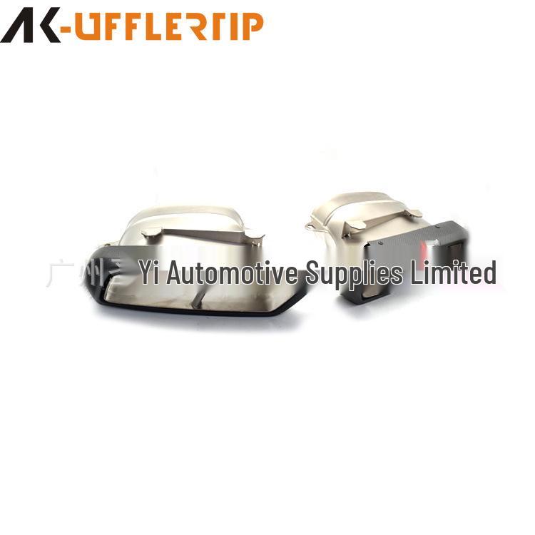 Carbon Fiber Tailpipes for Mercedes-Benz A, C, E, S, GLE, GLS, GLC - Scorpion AM* Square Quad-Outlets