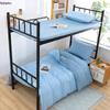 Xinjingzhou Simple Plaid Dormitory Bedding Set (3-Piece)