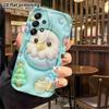 Phone Case: 2D Flat, Suitable for Samsung Galaxy A34 A35 M05 M06 S20 S22 S21 FE Plus 5G Protective Cases, Christmas Little White Eagle, Perfect Holida