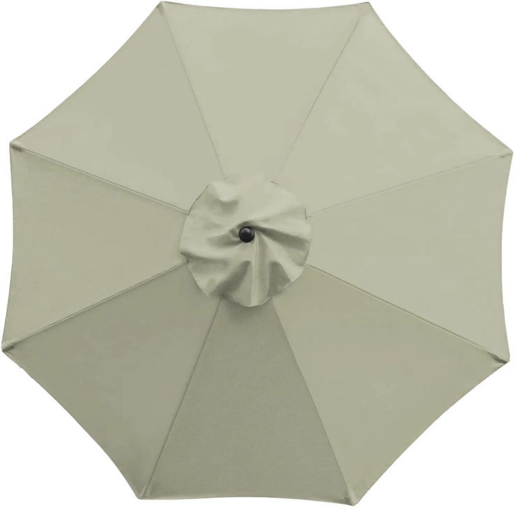 6 Ribs/8 Ribs Parasol Parasol Replacement Cloth Outdoor Patio Garden Banana Umbrella Cover Waterproof Sunshade Canopy