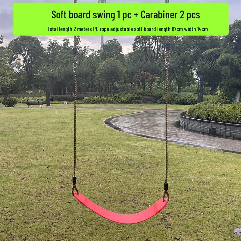 Children's Indoor/Outdoor Climbing and Swing Training Set with Rope Ladder