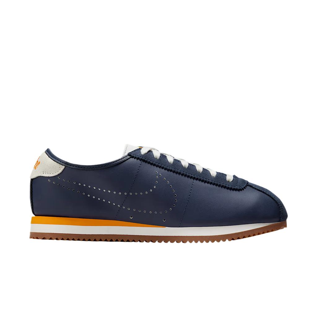 Nike Cortez Minimalistiske Komfortable Mote Lavsko Livsstil Fritidssko Dame sneaker Marineblå HQ1841-400