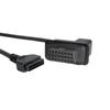OBD24P Female To 16P Male Adapter Cable Link Wire For Automotive Diagnostic Tools With Stable Signal Transmission