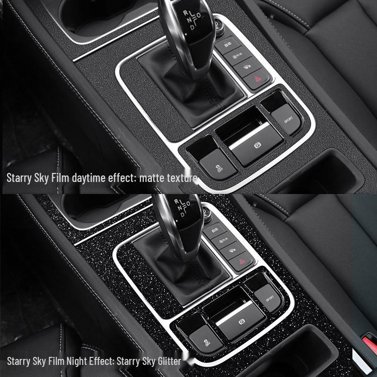 Starry Sky Center Console Film for 17-21 BYD Song Max Interior Decor