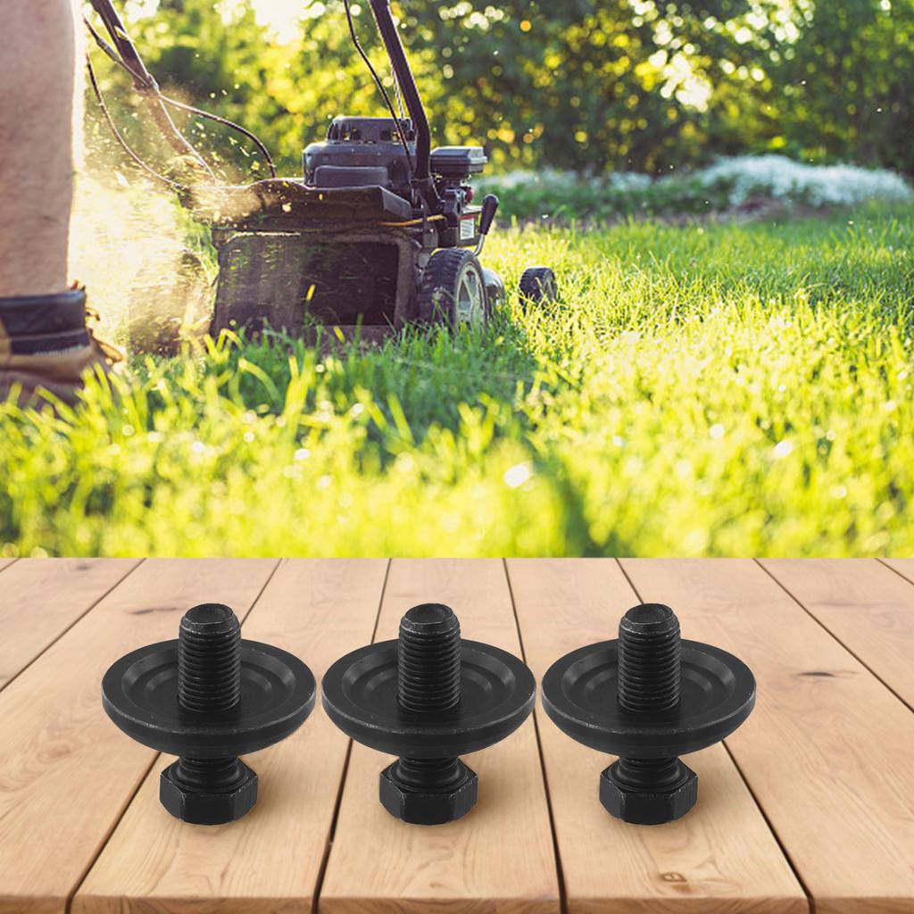 532193003 Bolt Washer Set 3Pack for Craftsman Mowers 1 1/4 Inches 7 1/6 20 for Enhanced Blade Security In Lawn Care