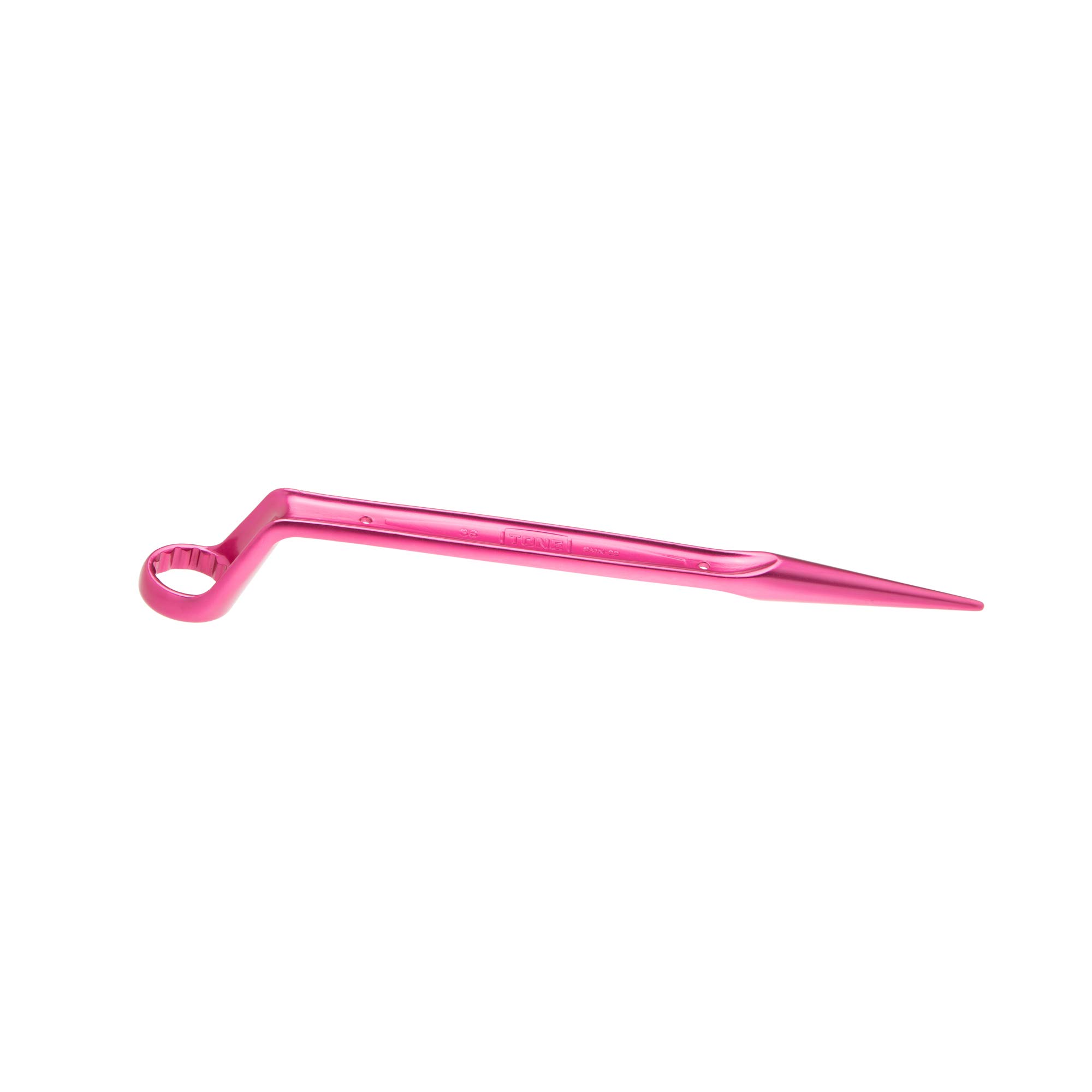 

TONE Open End Wrench with Shear (for Torsion Bolts), 75SMN-22PK, Pink, 36mm Width