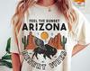 Arizona Tee, Desert Tee, Desert Vibes Tee, Boho Shirt, Boho Tee, Vintage Inspired Cotton T-shirt, Unisex Tee, Comfort Colors Tee