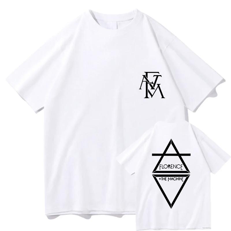 FLORENCE THE MACHINE 2025 Album Tshirts Unisex Pure Cotton Fashion Tshirts ONeck Short Sleeve Shirts Fans Gift Aesthetic Tops