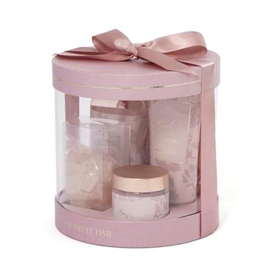 Francfranc Treat Time Body Care Gift Set M (Rose Soap Scent) 5 Present
