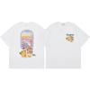 Streetwear Graphic T-Shirt Men Women Loose Fit Short Sleeve Cotton Tee