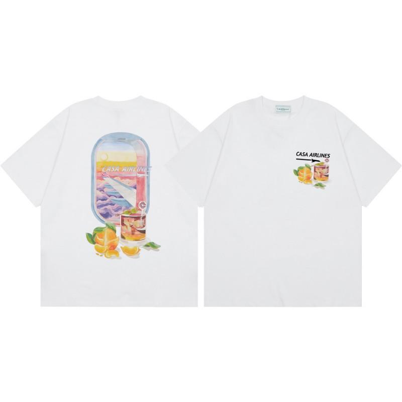Streetwear Graphic T-Shirt Men Women Loose Fit Short Sleeve Cotton Tee